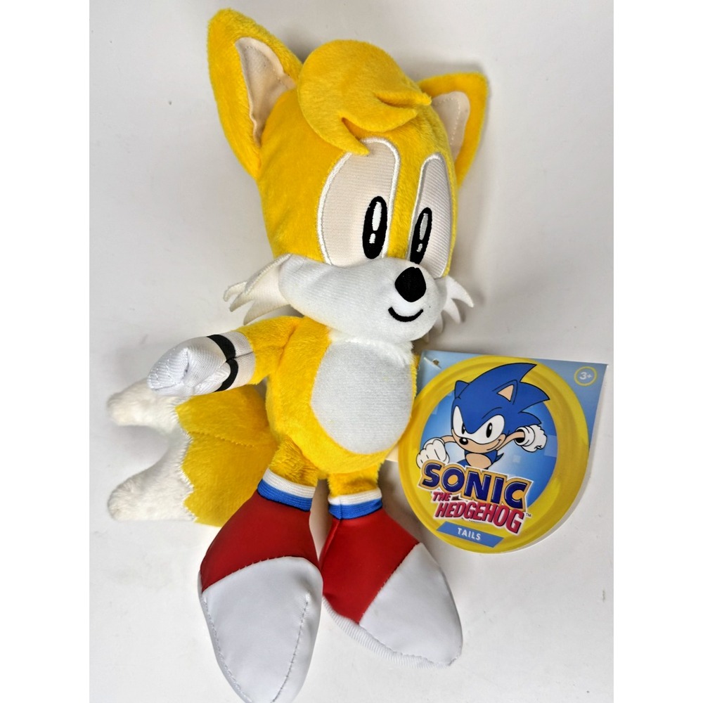 Tails 10" Plush Sonic The Hedgehog Stuffed Toy Sega New with Tags Rare